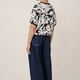 Kowtow Etched Top - Etched Jacquard