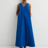 Kowtow Eventide Dress - Blue Orchid