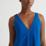 Kowtow Eventide Dress - Blue Orchid