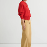 Kowtow Keyhole Jumper - Poppy Red