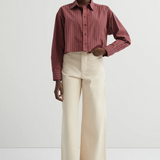 Kowtow Lauren Shirt - Maroon