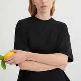 Kowtow Oversized Boxy Tee - Black