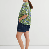 Kowtow Oversized Boxy Tee - Bluebell