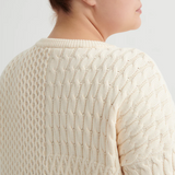 Kowtow Patchwork Jumper - Chalk