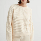 Kowtow Patchwork Jumper - Chalk