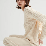 Kowtow Patchwork Jumper - Chalk