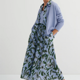 Kowtow Poet Skirt - Misty Floral