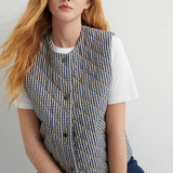 Kowtow Quilter Vest - Landscape Check