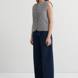 Kowtow Quilter Vest - Landscape Check