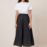 Kowtow Rotation Skirt - Black Ecru