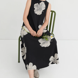 Kowtow Tank Swing Dress - Monochrome Flora