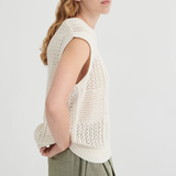 Kowtow Verse Top - Ecru