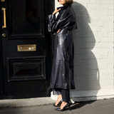 Koyu Angel Trench - Navy