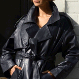 Koyu Angel Trench - Navy