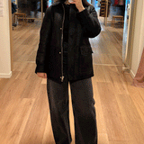 Koyu Everyday Jacket - Cracked Black
