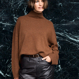 Koyu Leather Pants - Chocolate