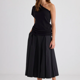 Laing Ellis Pleated Skirt - Black