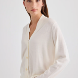 Laing Liv V-Neck Cardigan - Cream