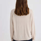 Laing Liv V-Neck Cardigan - Sand