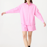 LMND Chiara Long Sleeve Shirt Classic - Bubblegum
