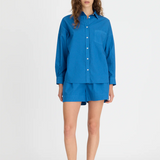 LMND Chiara Long Sleeve Shirt Classic - Deep Dive