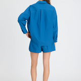 LMND Chiara Long Sleeve Shirt Classic - Deep Dive