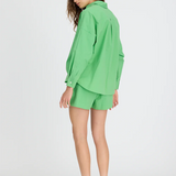 LMND Chiara Long Sleeve Shirt Classic - Light Verde