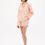 LMND Chiara Long Sleeve Shirt - Spanish Villa