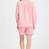 LMND Chiara Long Sleeve Shirt Stripe - Bonbon Stripe