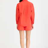 LMND Chiara LS Shirt Classic - True Red