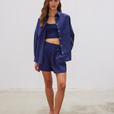 LMND Chiara Shorts Classic - Navy