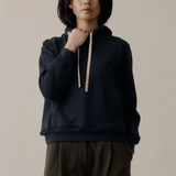 Longform Women's Foundation Merino Hoodie - Navy