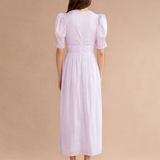 Lovaan Boehm Midi Dress - Lilac Floral