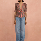 Lovaan Boehm Top - Fuschia Rose