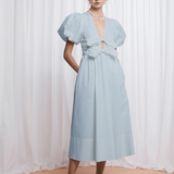 Lovaan Devon Midi Dress - Duckegg