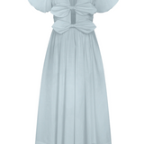 Lovaan Devon Midi Dress - Duckegg