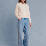 Lovaan Lucy Antique Cardigan - White