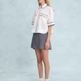 Lovaan Olive Mini Skirt - Dusk Spot