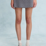 Lovaan Olive Mini Skirt - Dusk Spot