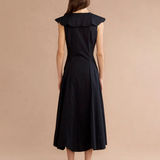 Lovaan Rhia Midi Dress - Black