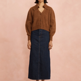 Lovaan Sylvie Cardigan - Cacao