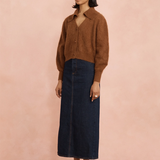 Lovaan Sylvie Cardigan - Cacao