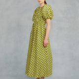 Lovaan Thea Midi Dress - Pear Spot