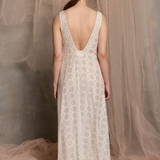 Luxe De Valentina Milazzo Belted Maxi Dress - White