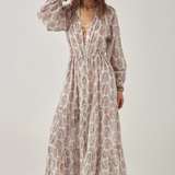 Maison Hotel Anne Dress - Azalea Dust