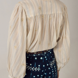 Maison Hotel Caroline Blouse - Starry White