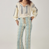 Maison Hotel Claudia Blouse - Indigo Poet