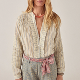 Maison Hotel Elta Blouse - Cloud Thread
