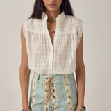 Maison Hotel Elvis Sleeveless Blouse - Love Me Tender