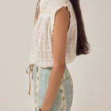 Maison Hotel Elvis Sleeveless Blouse - Love Me Tender